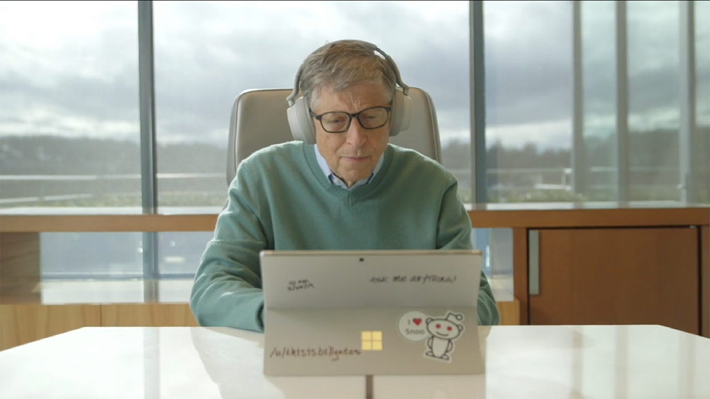 Bill Gates Reddit AMA - February 25, 2019